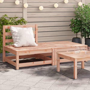 Gartensofa Douglasie mit Hocker