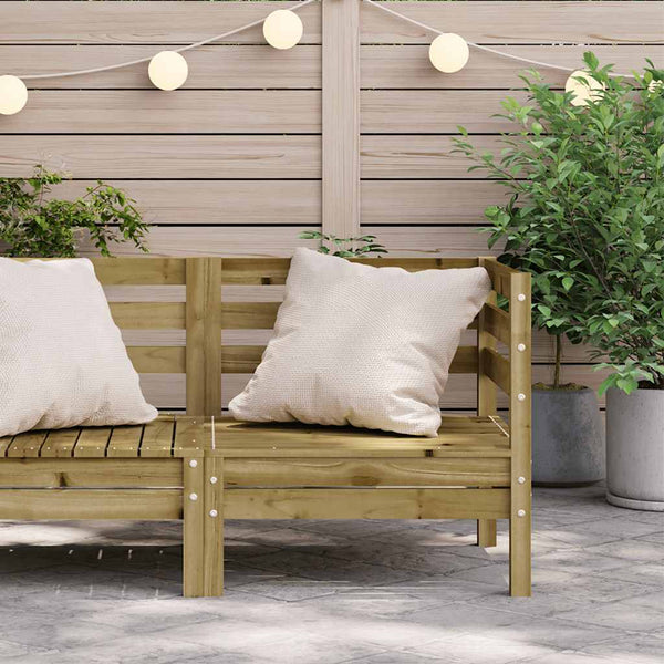 Garten Ecksofa Kiefer Imprägniert