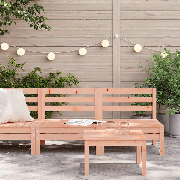 Gartensofas ohne Armlehnen Douglasie 2er-Set