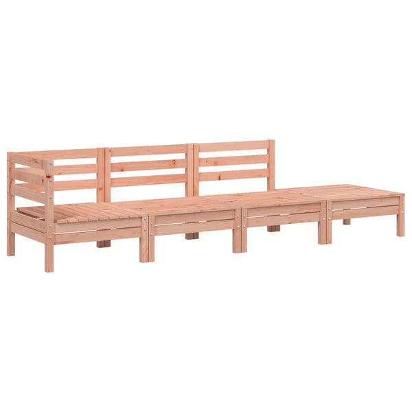 4-Sitzer Gartensofa aus Douglasienholz