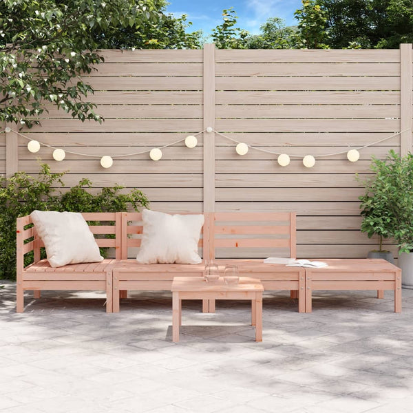 4-Sitzer Gartensofa aus Douglasienholz