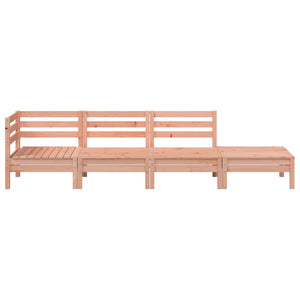 4-Sitzer Gartensofa aus Douglasienholz