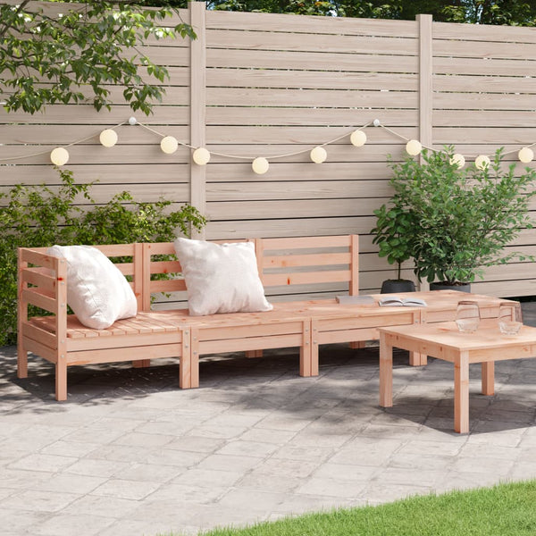 4-Sitzer Gartensofa aus Douglasienholz