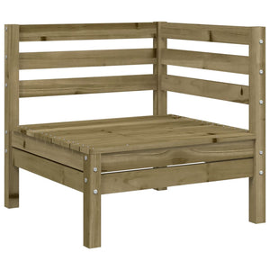 4-Sitzer Gartensofa Kiefer Imprägniert