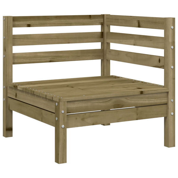 4-Sitzer Gartensofa Kiefer Imprägniert