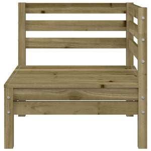 4-Sitzer Gartensofa Kiefer Imprägniert