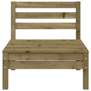 4-Sitzer Gartensofa Kiefer Imprägniert