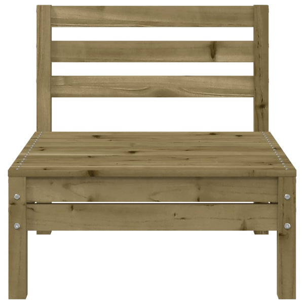 4-Sitzer Gartensofa Kiefer Imprägniert