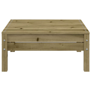 Gartensofa 3-Sitzer mit Hocker