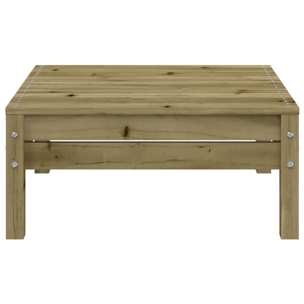 Gartensofa 3-Sitzer mit Hocker