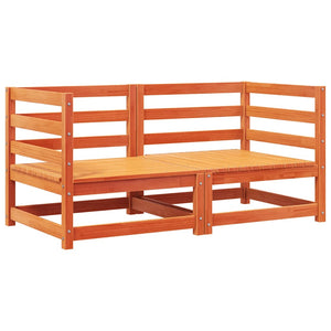 Garten Ecksofa Set mit Kissen, 2-teilig