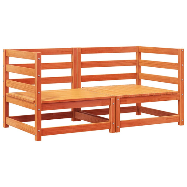 Garten Ecksofa Set mit Kissen, 2-teilig