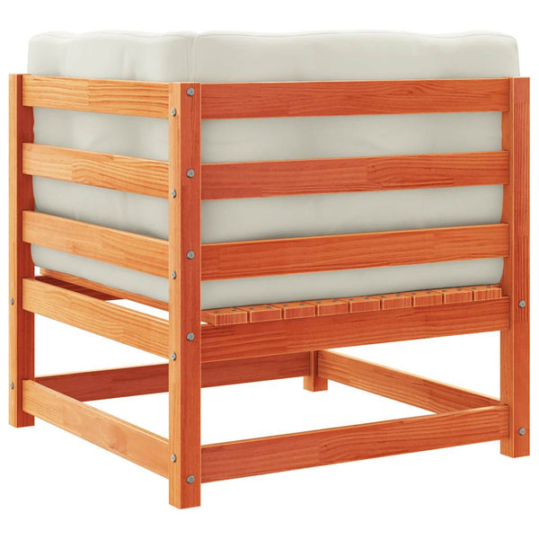 Garten Ecksofa Set mit Kissen, 2-teilig