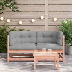 Garten Ecksofas mit Kissen, 2er Set