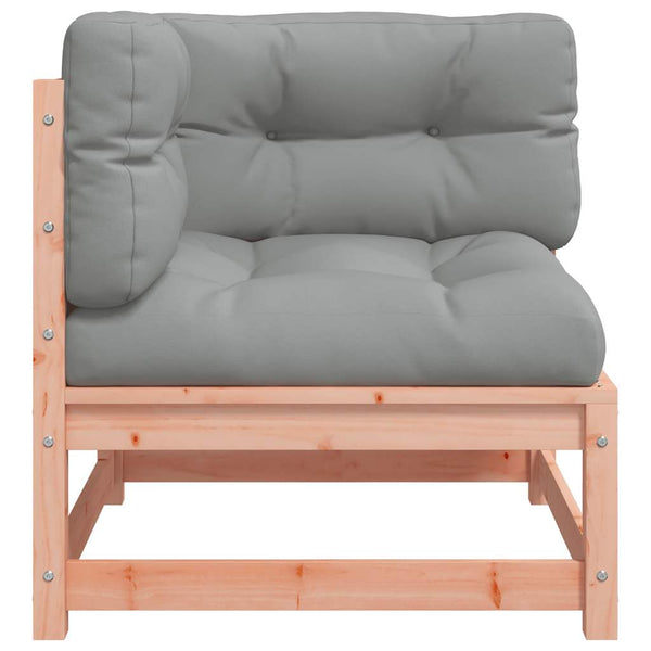 Garten Ecksofas mit Kissen, 2er Set