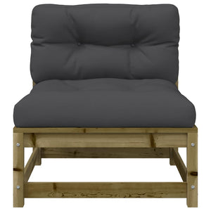 Gartensofa ohne Armlehnen Kiefer Imprägniert