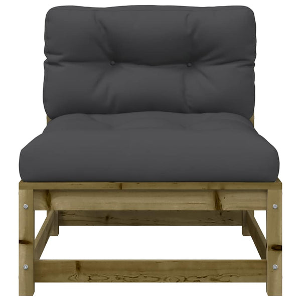 Gartensofa ohne Armlehnen Kiefer Imprägniert