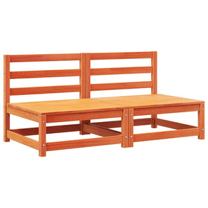 Gartensofas ohne Armlehnen mit Kissen