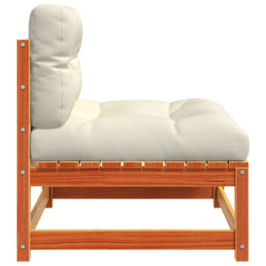 Gartensofas ohne Armlehnen mit Kissen