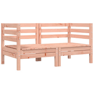 Garten Ecksofa Douglasie mit Kissen (2 Stk)