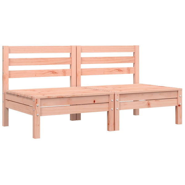 Gartensofa ohne Armlehnen Douglasie mit Kissen