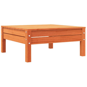 Gartensofa Kiefer mit Kissen & Hocker