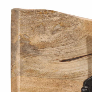 Wandgarderobe Mango Massivholz 4 Haken