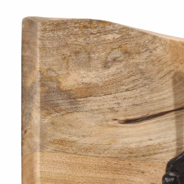 Wandgarderobe Mango Massivholz 4 Haken