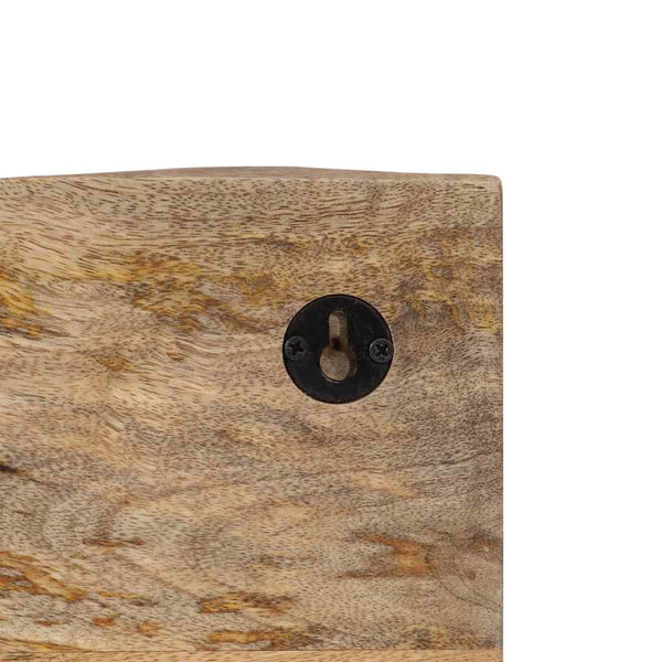 Wandgarderobe Mango Massivholz 4 Haken