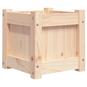 Massiver Kiefer Pflanzkübel - 31x31x31 cm
