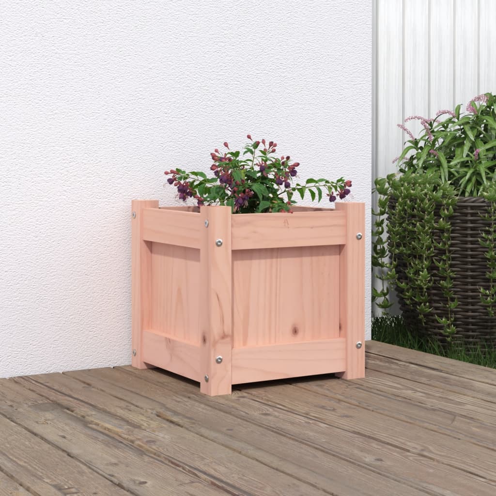 vidaXL Jardinière 31x31x31 cm Bois de douglas massif