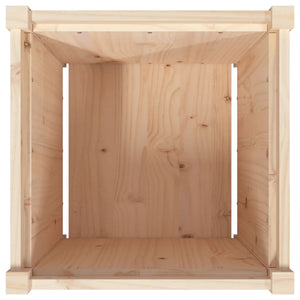 Pflanzkübel 50x50x50 cm Kiefer Massivholz