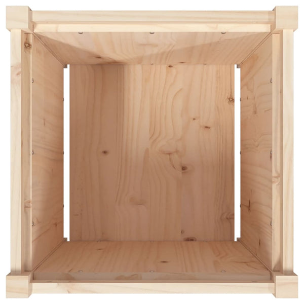 Pflanzkübel 50x50x50 cm Kiefer Massivholz