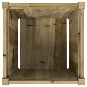 Pflanzkübel 50x50 cm Kiefer Imprägniert
