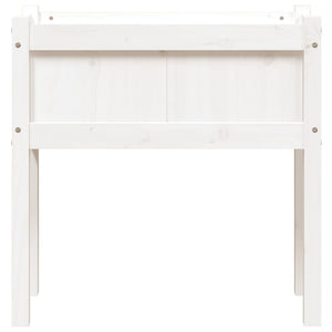 Pflanzkübel mit Beinen, 70 cm, Kiefer Massivholz