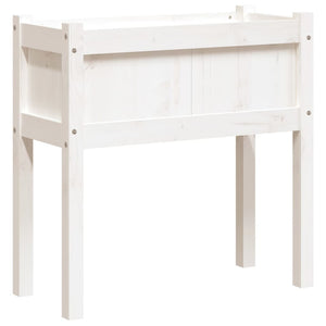 Pflanzkübel mit Beinen, 70 cm, Kiefer Massivholz