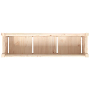 Pflanzkübel Kiefer mit Füßen 110cm
