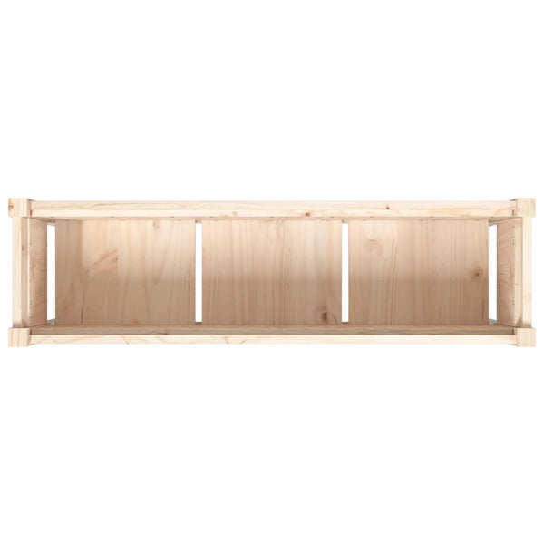 Pflanzkübel Kiefer mit Füßen 110cm