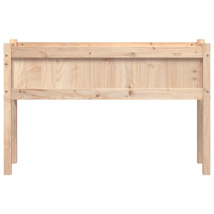 2er Set Pflanzkübel Kiefernholz