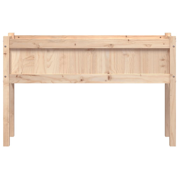 2er Set Pflanzkübel Kiefernholz