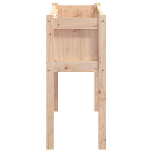 2er Set Pflanzkübel Kiefernholz