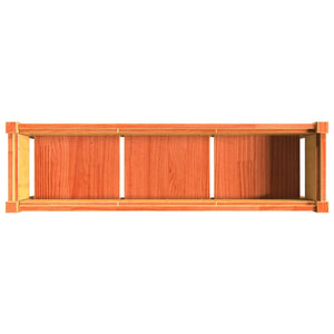Pflanzkübel mit Beinen, Wachsbraun, 110cm