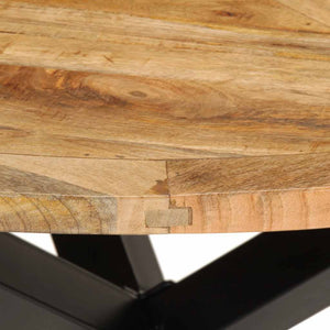 Esstisch Ø110cm aus Mangoholz