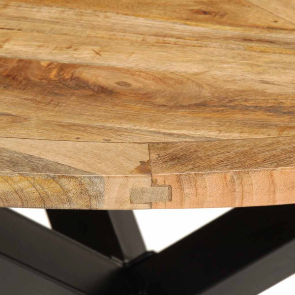 Esstisch Ø110cm aus Mangoholz