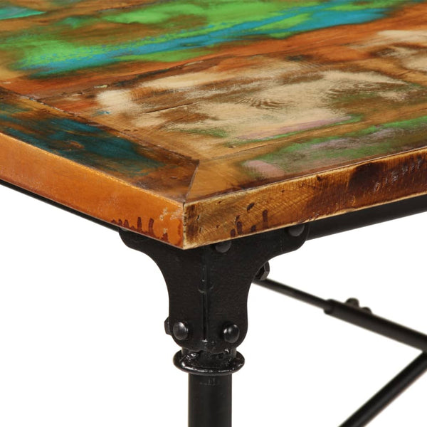 vidaXL Dining Table 220x90x77 cm Reclaimed Solid Wood