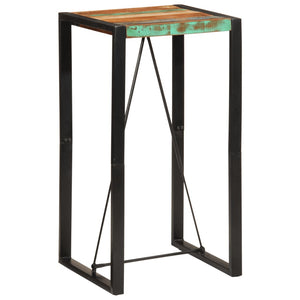 Bartisch Altholz Massiv 60x55x110 cm