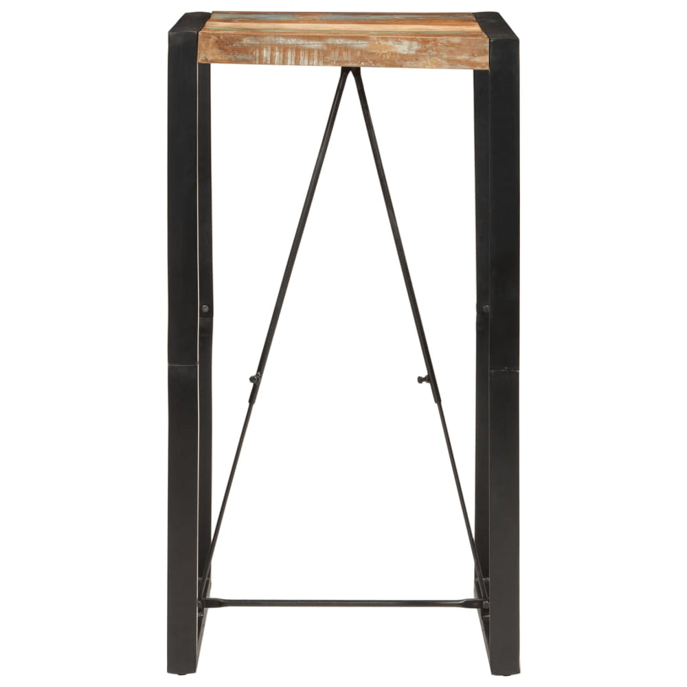 Bartisch Altholz Massiv 60x55x110 cm