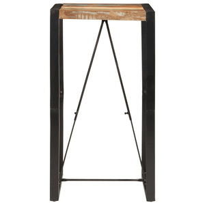 Bartisch Altholz Massiv 60x55x110 cm