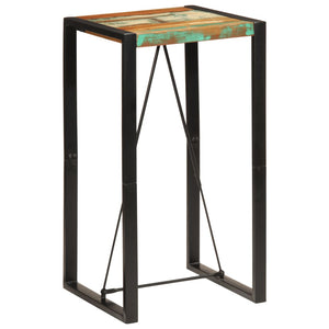 Bartisch Altholz Massiv 60x55x110 cm