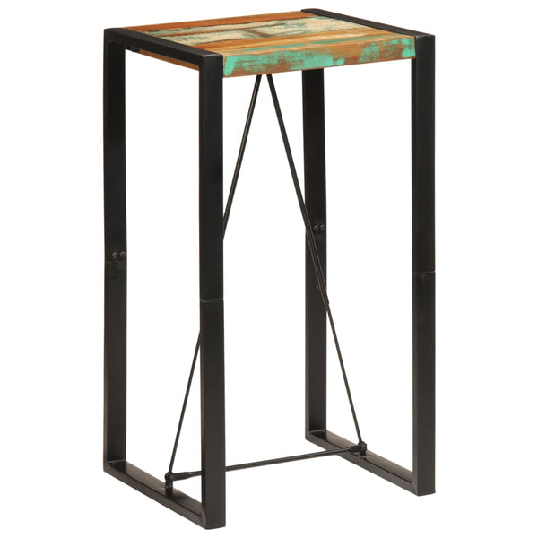 Bartisch Altholz Massiv 60x55x110 cm